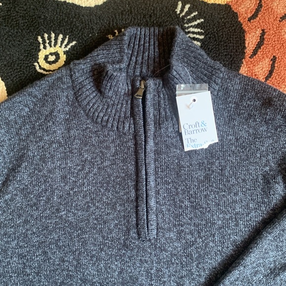 Croft & Barrow quarter zip sweater - Picture 2 of 3